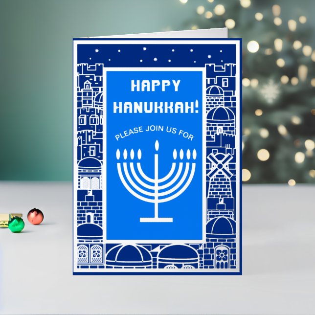Happy Hanukkah Beautiful Jewish Holiday (Holiday In Situ 2)