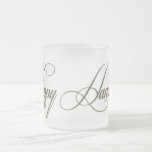 Happy Hanukkah Blue Gold Glitter Look Design Mug<br><div class="desc">a wonderful gift for Hanukkah ... or for yourself ... © 2004-2014 MarloDee Designs :: All rights reserved. All necessary licenses have been purchased and are on file. Images on this site are NOT public domain. You may not copy, duplicate, alter or scan these designs, images, illustrations, photography, art and...</div>