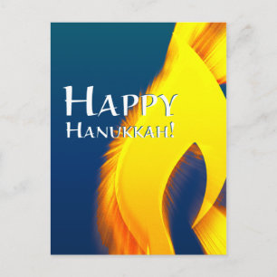 happy hanukkah (candleShine) Holiday Postcard
