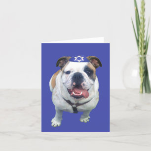 Happy Hanukkah Card for Boy (Notecard)