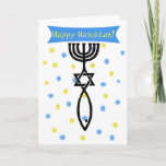 Happy Hanukkah Cards<br><div class="desc">the symbol for messianic Judaism.</div>