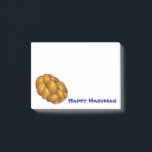 Happy Hanukkah Chanukah Challah Bread Post-Its Post-it Notes<br><div class="desc">Post-It Notes feature an original illustration of a loaf of challah bread. Perfect for Hanukkah!</div>