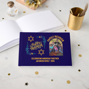 HAPPY HANUKKAH Chanukah Guest Book