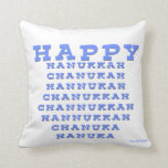 HAPPY HANUKKAH CHANUKAH HANUKKAH PILLOW<br><div class="desc">THIS HAPPY HANUKKAH CHANUKAH HANUKKAH CHANUKKAH PILLOW IS A GREAT GIFT FOR EVERYONE.</div>