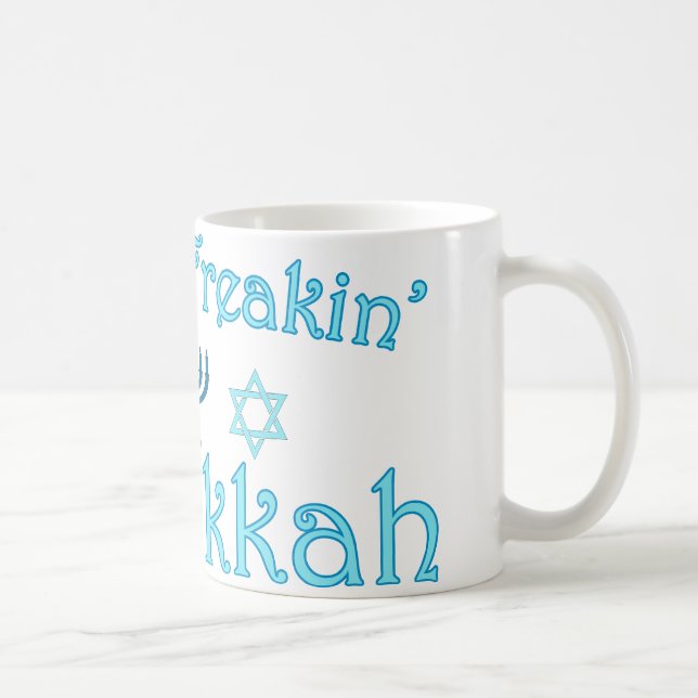 happy hanukkah coffee mug (Right)