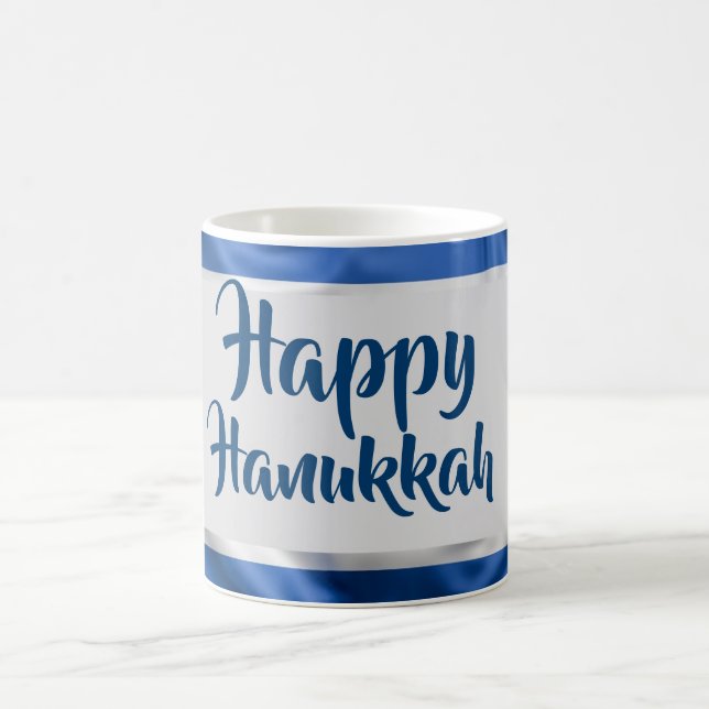 Happy Hanukkah Coffee Mug (Center)