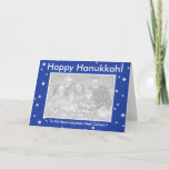 HAPPY HANUKKAH! Customisable My Dog Votes Card<br><div class="desc">Wish Your Friends AND Your Legislators A HAPPY  HANUKKAH With Official Holiday Greetings From My Dog Votes! Matching Stamps Too!</div>