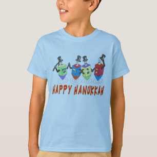 Happy Hanukkah Dreidels t shirt