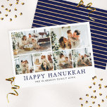 Happy Hanukkah Family Photo<br><div class="desc">Send this lovely card to family and friends!</div>