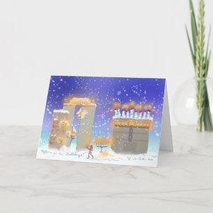 Happy Hanukkah from Hanukkahville 2016 Holiday Card