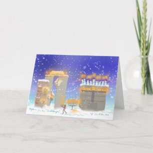 Happy Hanukkah from Hanukkahville! Holiday Card