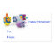 Happy Hanukkah Gift Label Stickers
