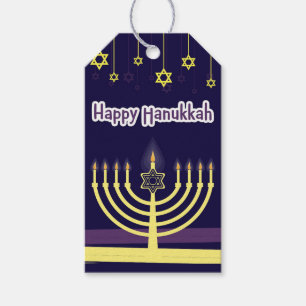 Happy Hanukkah Gift Tags