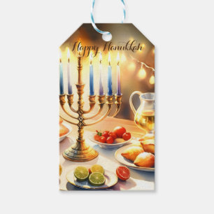 Happy Hanukkah Gift Tags