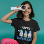 Happy Hanukkah Gnomes T-Shirt<br><div class="desc">Happy Hanukkah Gnomes for kids t-shirts.</div>