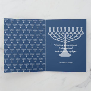 Happy Hanukkah Greetings Card