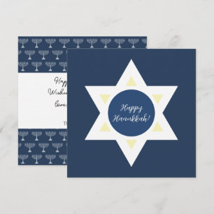 Happy Hanukkah Greetings Card