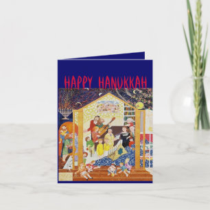 HAPPY HANUKKAH HOLIDAY CARD