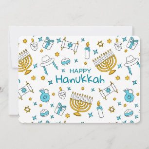 Happy Hanukkah Holiday Card