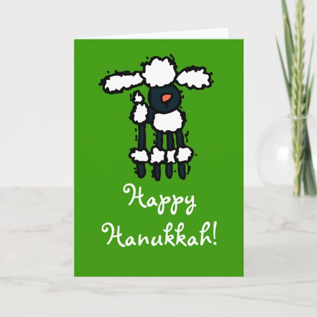 Happy Hanukkah! Holiday Card (Front)