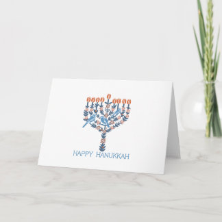Happy Hanukkah Holiday Card