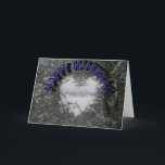 Happy Hanukkah Holidays White Winter Snow Photo Holiday Card<br><div class="desc">Happy Hanukkah Holidays White Winter Snow Photo Card</div>