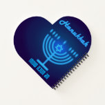 Happy Hanukkah Lights Jewish Holiday Gold Hebrew Notebook<br><div class="desc">Happy Hanukkah Beautiful Jewish Holiday Design with Hebrew lettering. Jewish Holiday Hanukkah background with traditional Chanukah symbols - Gold Menorah, Hanukkiah Candelabrum and Candles, wooden dreidels (spinning top), doughnuts, star of David and glowing lights wallpaper pattern. Hanukkah Festival Decoration. Jerusalem, Israel. Office & School > Stationery > Notebooks & Writing...</div>