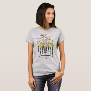 Happy HANUKKAH LIGHTS T-Shirt