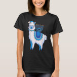Happy Hanukkah Llamakkah Llama Menorah Alpaca Jewi T-Shirt<br><div class="desc">Happy Hanukkah Llamakkah Llama Menorah Alpaca Jewish Holiday.</div>