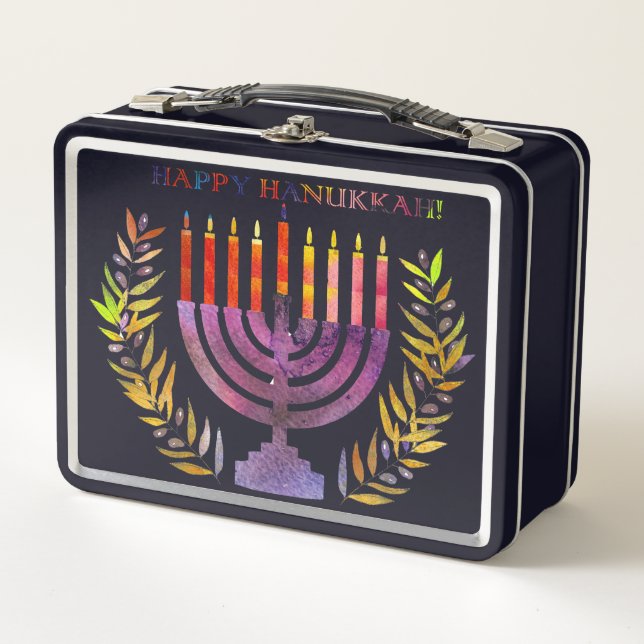 Happy Hanukkah Lunchbox (Front)