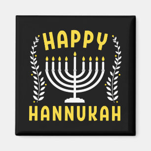 Happy Hanukkah Magnet