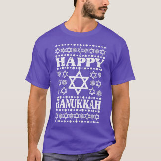 Happy Hanukkah, Men Women Kids Stars Of David Jewi T-Shirt