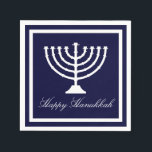 Happy Hanukkah Napkin<br><div class="desc">Happy Hanukkah</div>