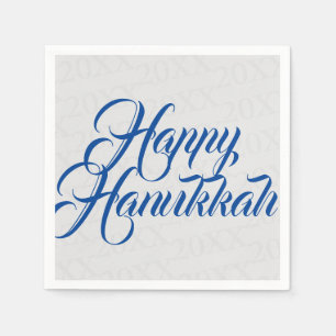 Happy Hanukkah Napkin