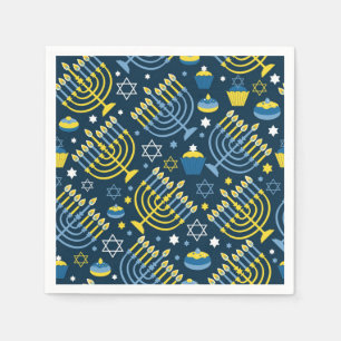 Happy Hanukkah Napkin