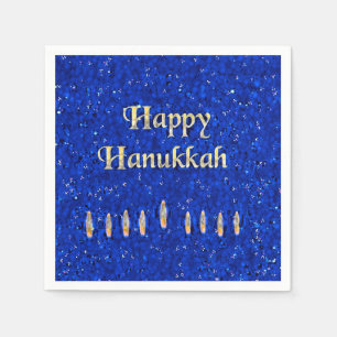Happy Hanukkah Napkin