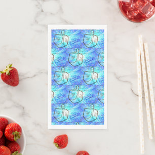 Happy Hanukkah Napkins