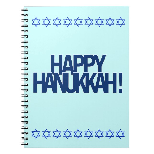 Happy Hanukkah Notebook (Front)