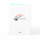 Happy Hanukkah Penguin and Dreidel