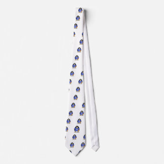 Happy Hanukkah Penguin Tie