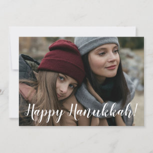 Happy Hanukkah Photo Holiday Card