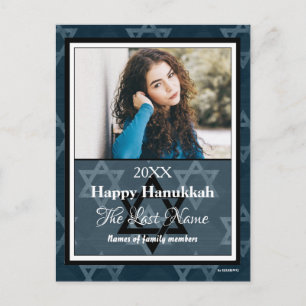 Happy Hanukkah Picture Postcard