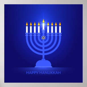 Happy Hanukkah Poster