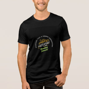 Happy Hanukkah Sameach! Tri-Blend Shirt