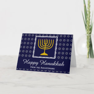 HAPPY HANUKKAH Star of David Holiday Card