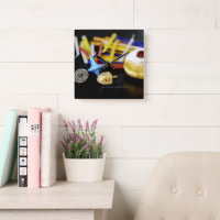 Happy Hanukkah Star of David menorah Dreidel Slipp