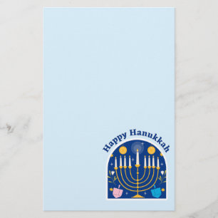 Happy Hanukkah Stationery