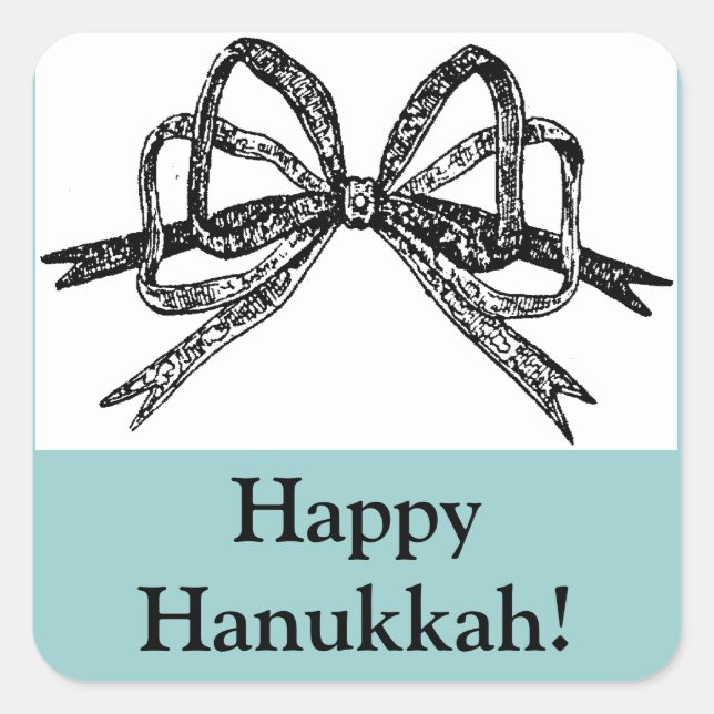 Happy Hanukkah stickers (Front)
