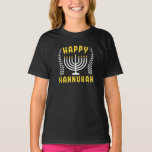 Happy Hanukkah T-Shirt<br><div class="desc">Happy hanukkah</div>