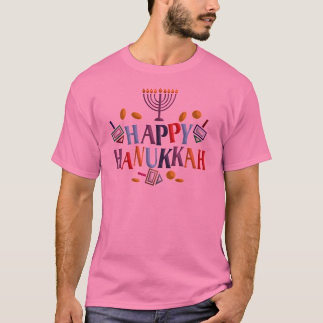 Happy Hanukkah T-Shirt (Front)